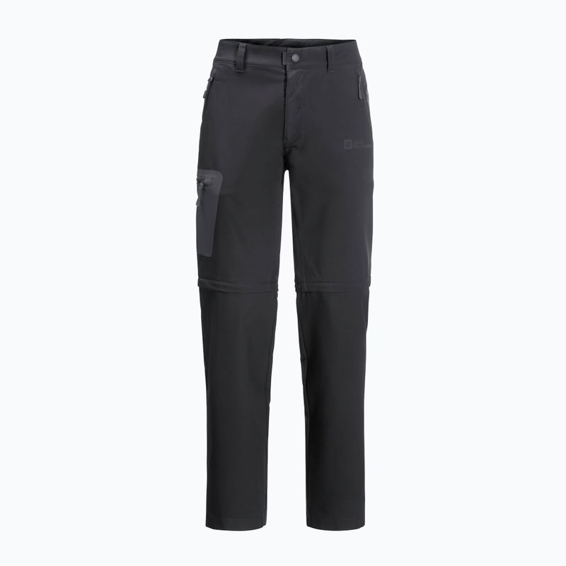 Pantaloni de trekking pentru bărbați Jack Wolfskin Active Track Zip Off gri 1508241 6