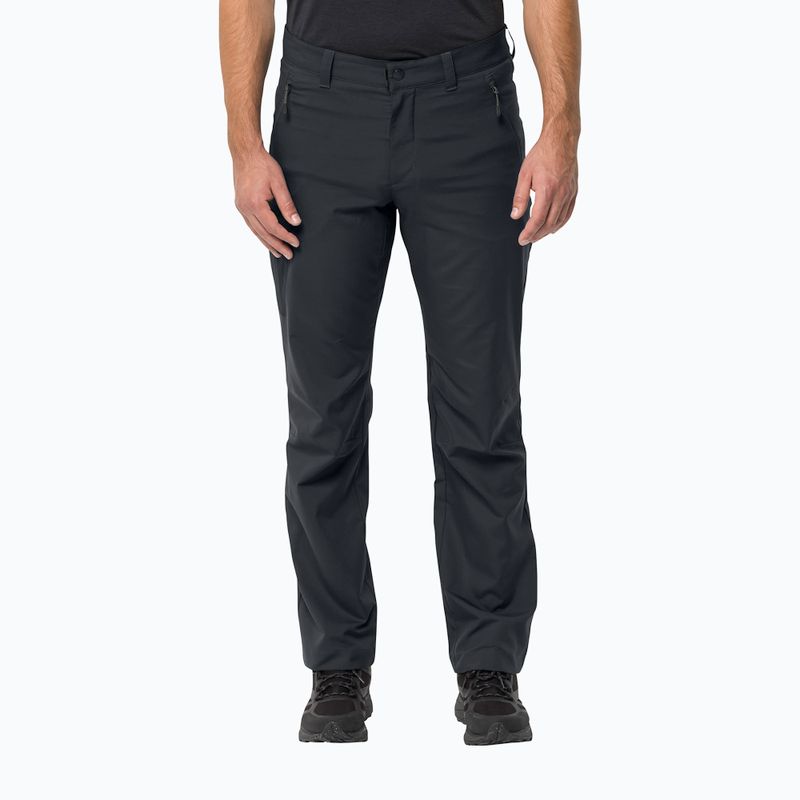 Pantaloni bărbătești Jack Wolfskin Active Track de culoare gri 1508251