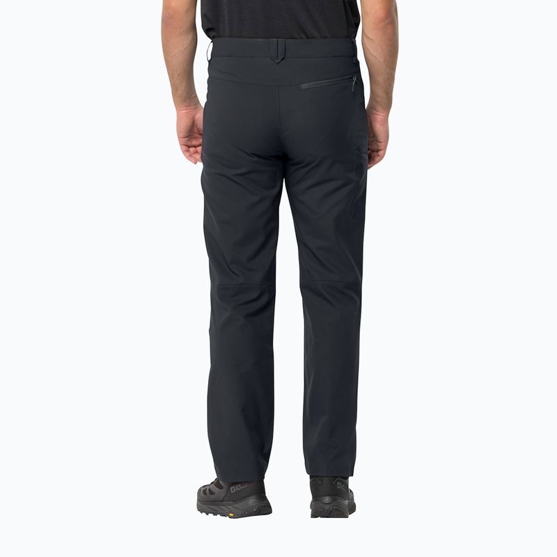 Pantaloni bărbătești Jack Wolfskin Active Track de culoare gri 1508251 2