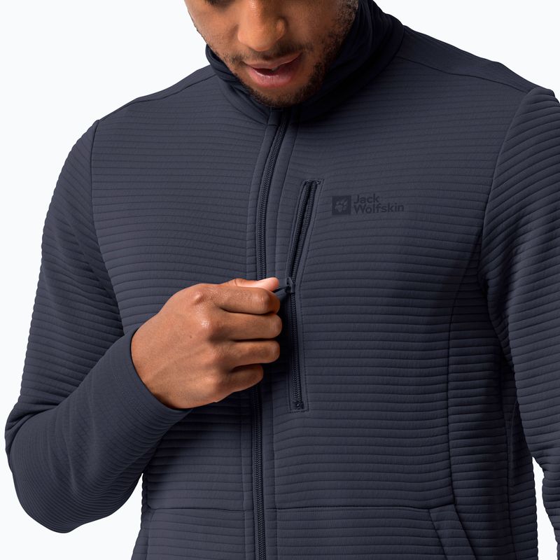 Bluză de trekking pentru bărbați Jack Wolfskin Modesto bleumarin 1706483 3