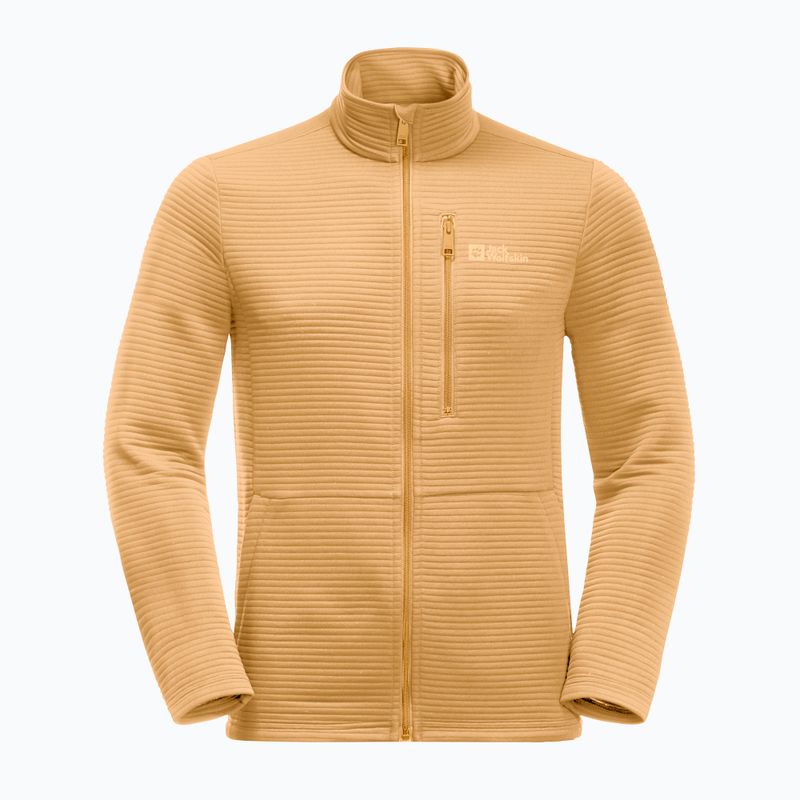 Bluză de trekking pentru bărbați Jack Wolfskin Modesto galbenă 1706483 4