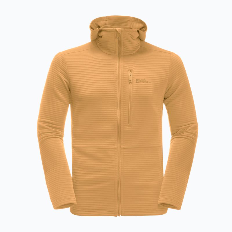 Bluză de trekking pentru bărbați Jack Wolfskin Modesto Hooded galbenă 1706493 5