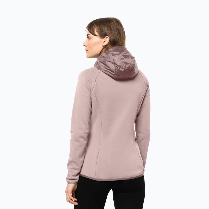 Geacă hibrid pentru femei Jack Wolfskin Routeburn Pro Hybrid roz 1710861 2