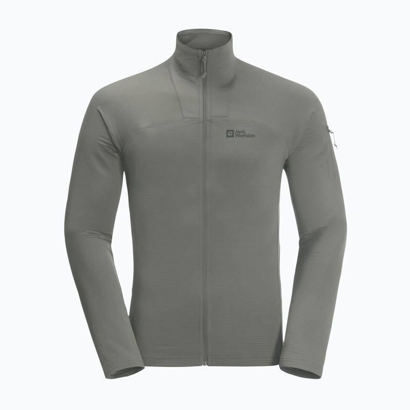 Jachetă de trekking pentru bărbați Jack Wolfskin Prelight FZ verde 1711001 5