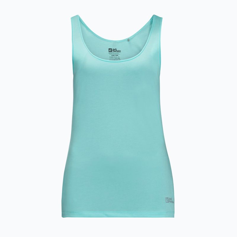 Tricou de trekking pentru femei Jack Wolfskin Pack & Go Tank albastru 1807283 3