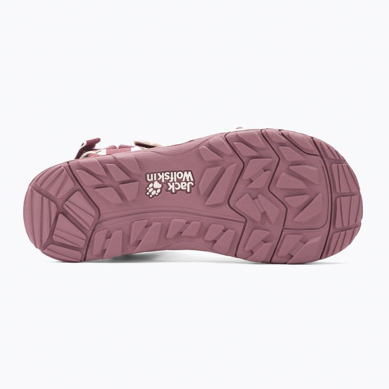 Sandale de trekking pentru copii Jack Wolfskin Seven Seas 3 roze 4040061 5