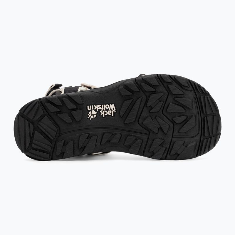 Sandale pentru copii Jack Wolfskin Seven Seas 3 black 4