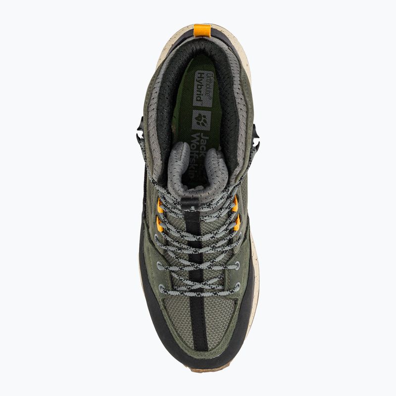 Jack Wolfskin bărbați Terraquest Texapore Mid cizme de trekking verde 4056381_4143_075 6