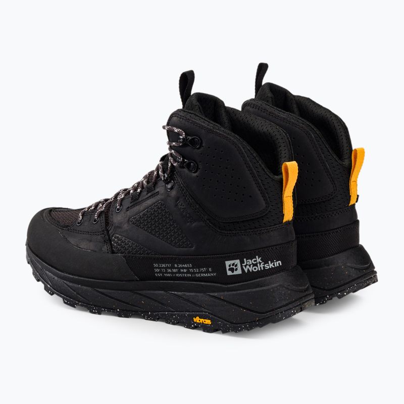Jack Wolfskin bărbați Terraquest Texapore Mid cizme de trekking negru 4056381_6000_110 3