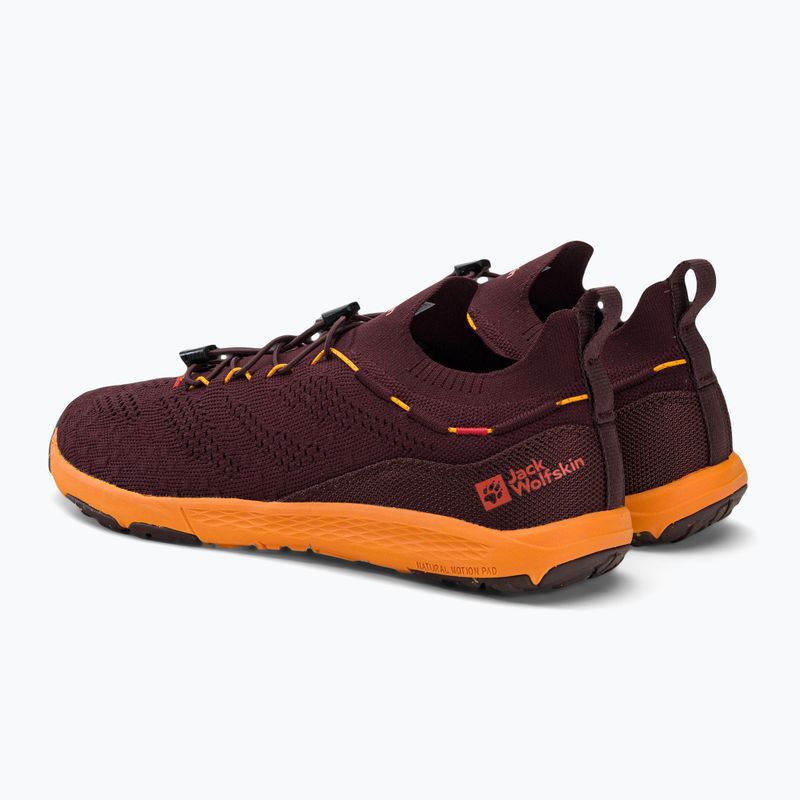 Jack Wolfskin cizme de drumeție pentru bărbați Spirit Knit Low maroon 4056621_2196_105 3