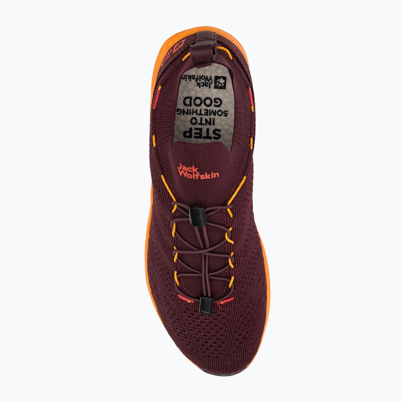 Jack Wolfskin cizme de drumeție pentru bărbați Spirit Knit Low maroon 4056621_2196_105 6