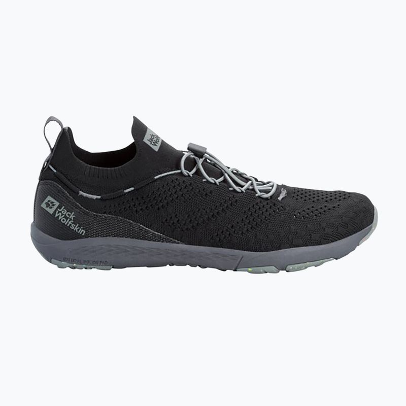 Jack Wolfskin cizme de drumeție pentru bărbați Spirit Knit Low negru 4056621_6350_065 11