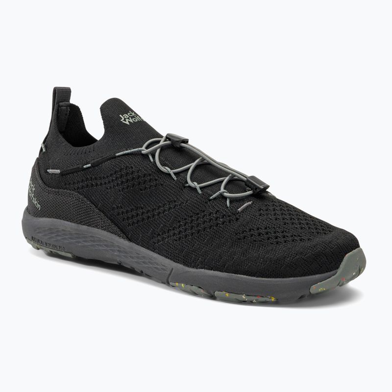 Jack Wolfskin cizme de drumeție pentru bărbați Spirit Knit Low negru 4056621_6350_065