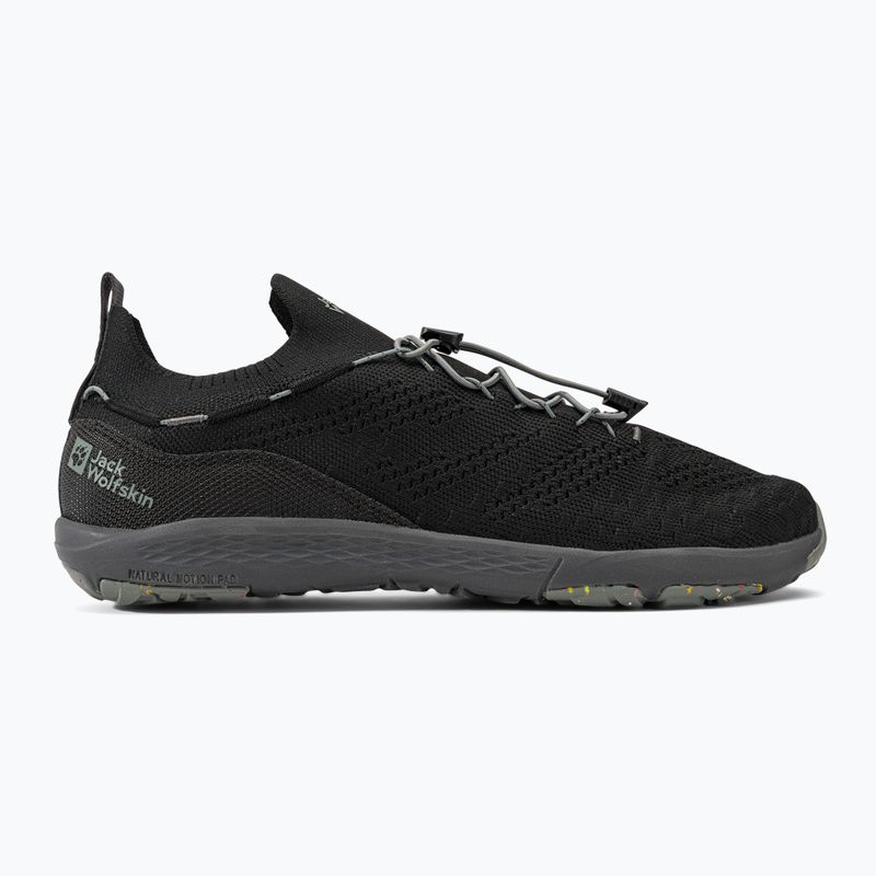 Jack Wolfskin cizme de drumeție pentru bărbați Spirit Knit Low negru 4056621_6350_065 2