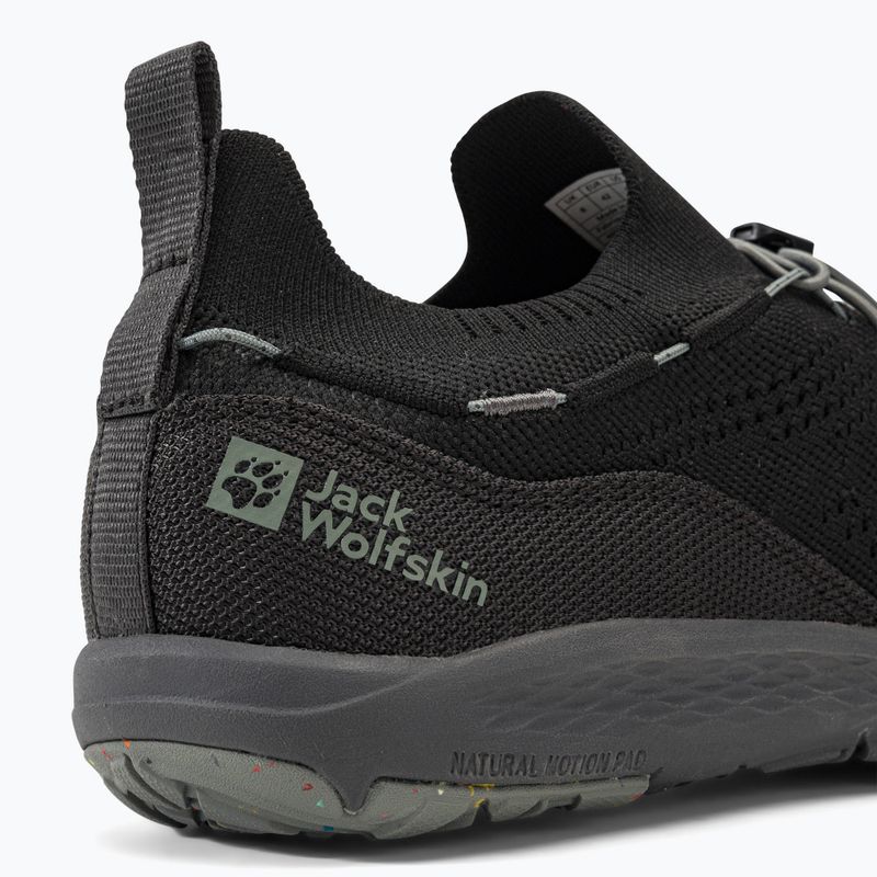 Jack Wolfskin cizme de drumeție pentru bărbați Spirit Knit Low negru 4056621_6350_065 9