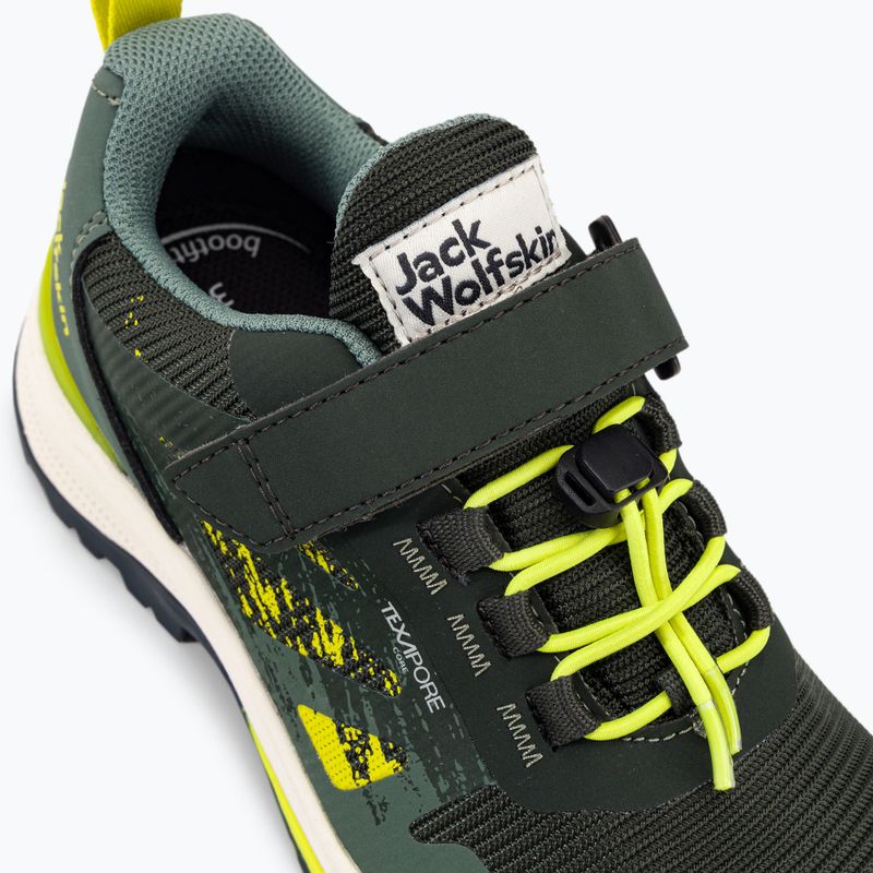 Jack Wolfskin Vili Hiker Texapore Low cizme de drumeție pentru copii verde 4056831_4136_350 10