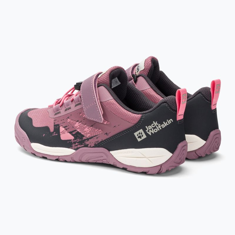 Încălțăminte de trekking pentru copii Jack Wolfskin Vili Action Low roză 4056851 3