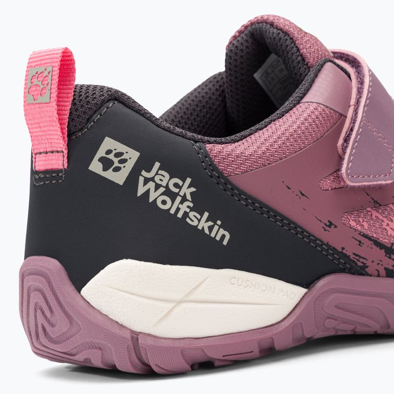 Încălțăminte de trekking pentru copii Jack Wolfskin Vili Action Low roză 4056851 8