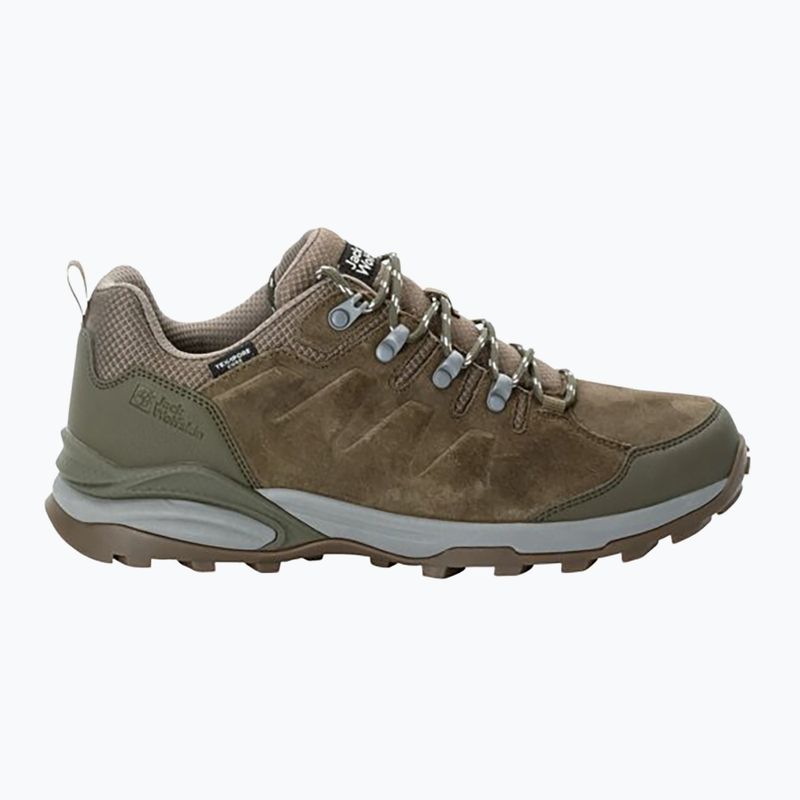 Încălțăminte de trekking pentru bărbați Jack Wolfskin Refugio Texapore Low cold coffee 9