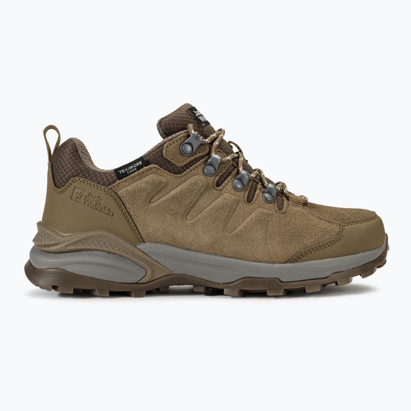 Încălțăminte de trekking pentru femei Jack Wolfskin Refugio Texapore Low chestnut 2