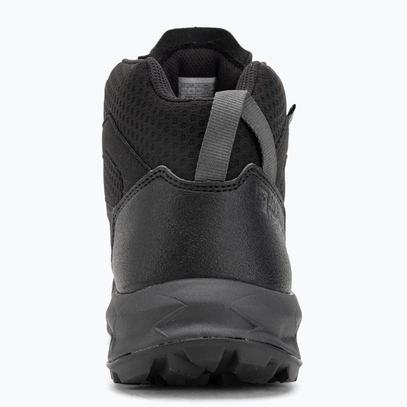 Încălțăminte de trekking pentru bărbați Jack Wolfskin Woodland 2 Texapore Mid black 6