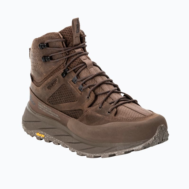 Încălțăminte de trekking pentru bărbați Jack Wolfskin Terraquest Texapore Mid bear 8