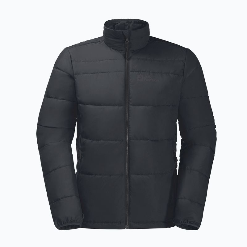 Jack Wolfskin jachetă de ploaie Jasper 3in1 pentru bărbați, negru măsliniu 9