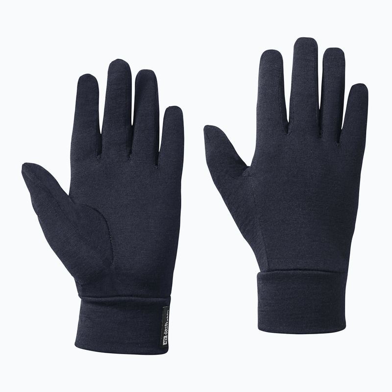 Mănuși de trekking Jack Wolfskin Merino Glove night blue