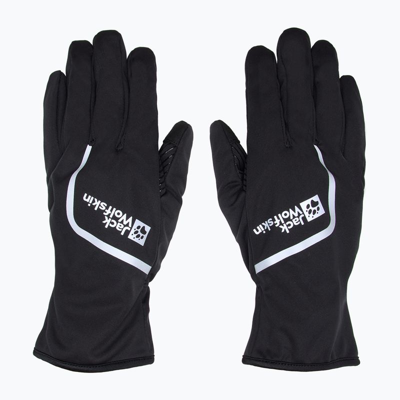 Mănuși de ciclism Jack Wolfskin Morobbia Light black 2