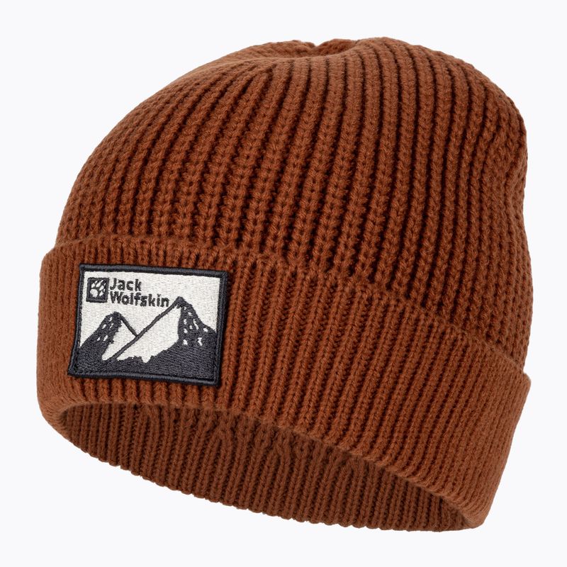 Jack Wolfskin Edo Badge Beanie carmin căciulă de iarnă carmin 3