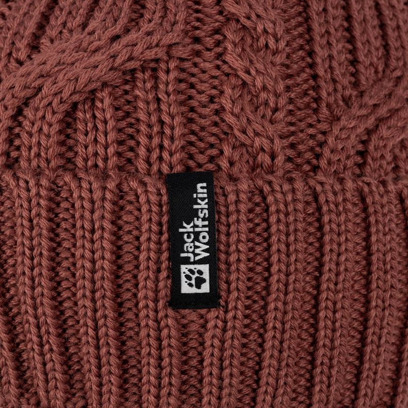 Jack Wolfskin Pompom Beanie pălărie de iarnă Apple Butter pălărie de iarnă 4