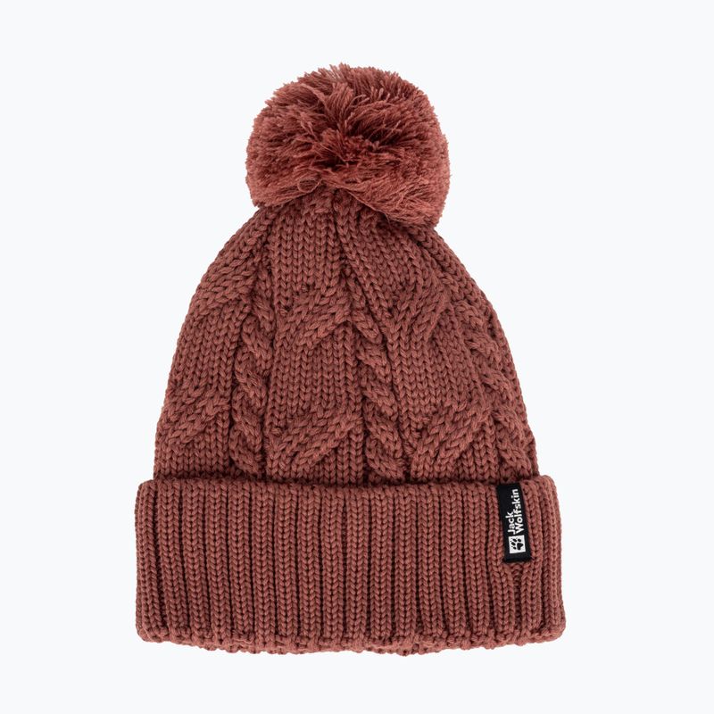 Jack Wolfskin Pompom Beanie pălărie de iarnă Apple Butter pălărie de iarnă 5