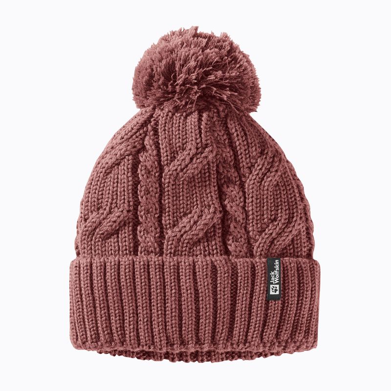 Jack Wolfskin Pompom Beanie pălărie de iarnă Apple Butter pălărie de iarnă 6