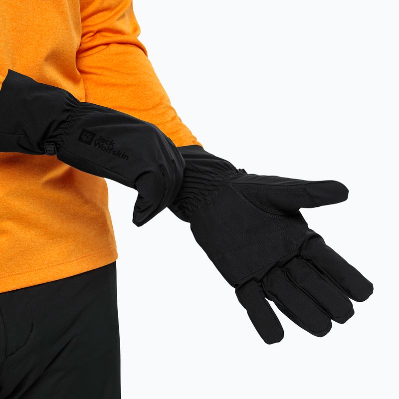 Jack Wolfskin mănuși de trekking Highloft negru 6