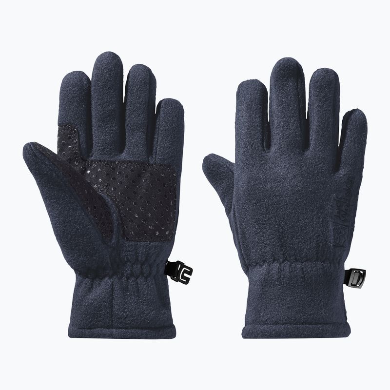 Mănuși de trekking pentru copii Jack Wolfskin Fleece Glove night blue