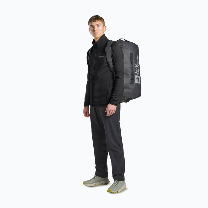 Hanorac pentru bărbați Jack Wolfskin Baiselberg Fz black 2
