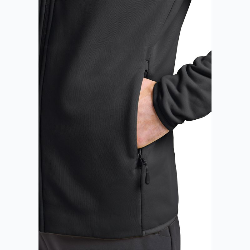 Hanorac pentru bărbați Jack Wolfskin Baiselberg Fz black 5