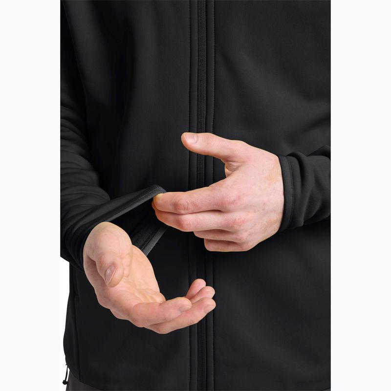 Hanorac pentru bărbați Jack Wolfskin Baiselberg Fz black 6