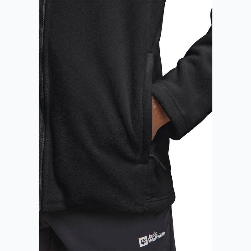 Hanorac pentru bărbați Jack Wolfskin Winterstein Fz black 4