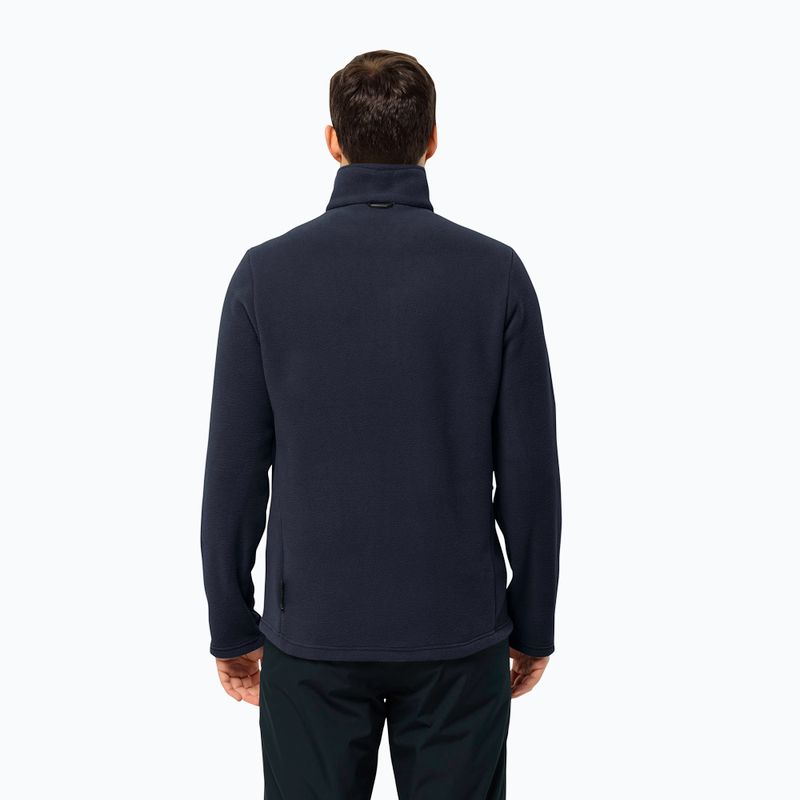 Hanorac pentru bărbați Jack Wolfskin Winterstein Fz night blue 2