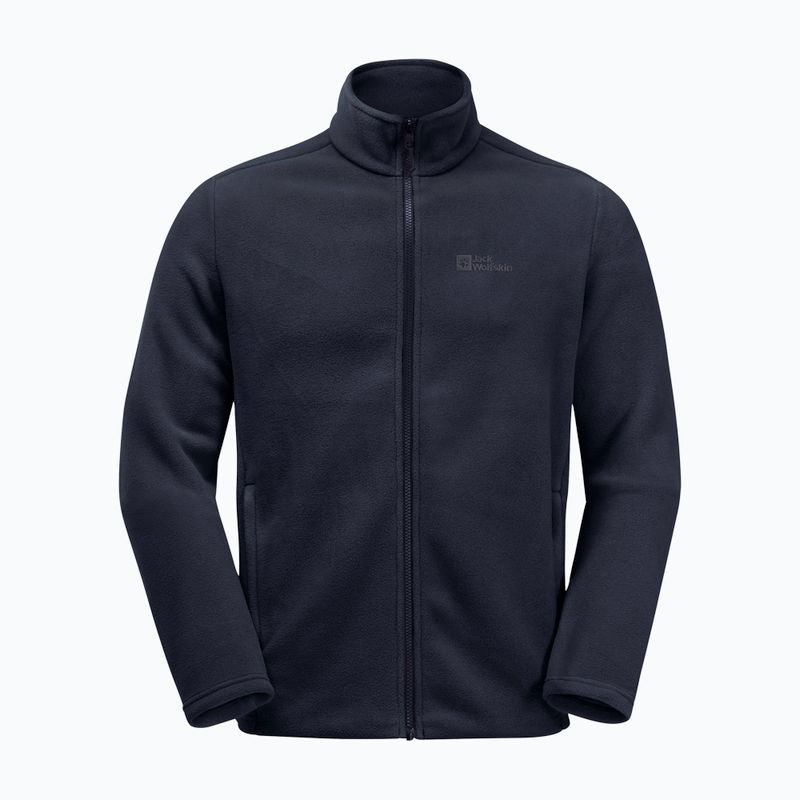 Hanorac pentru bărbați Jack Wolfskin Winterstein Fz night blue 6