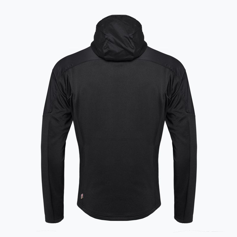 Geacă hibrid pentru bărbați Jack Wolfskin Alpgrat Pro Ins Fz negru 6