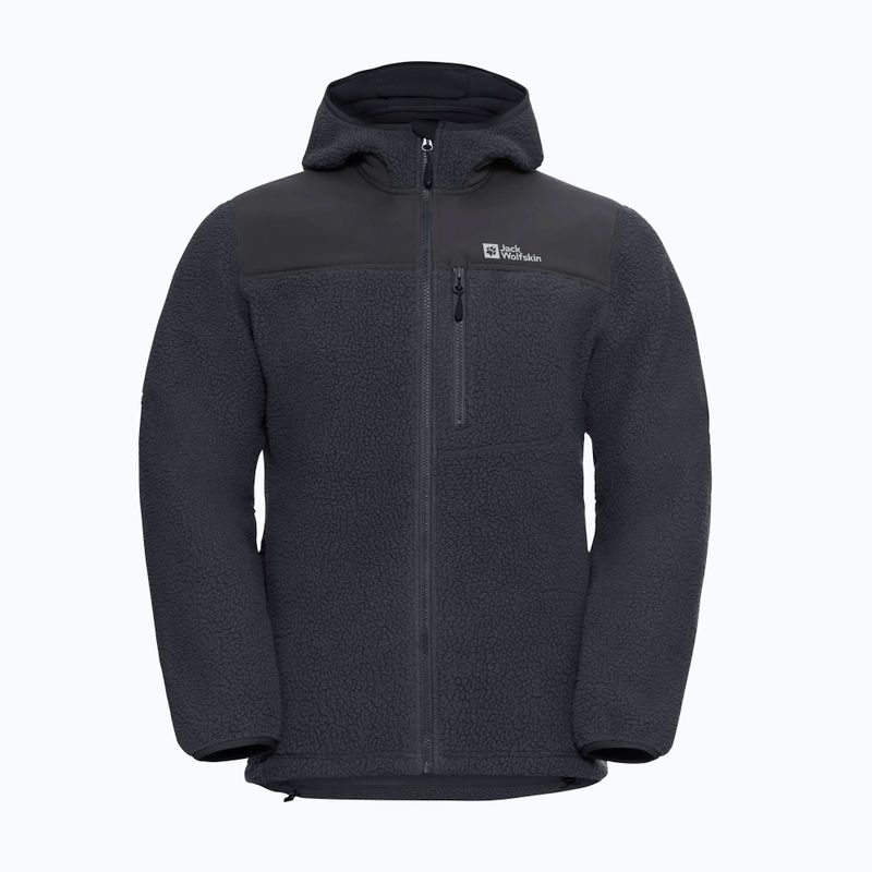 Hanorac pentru bărbați Jack Wolfskin Kammweg Pile Fz phantom 9