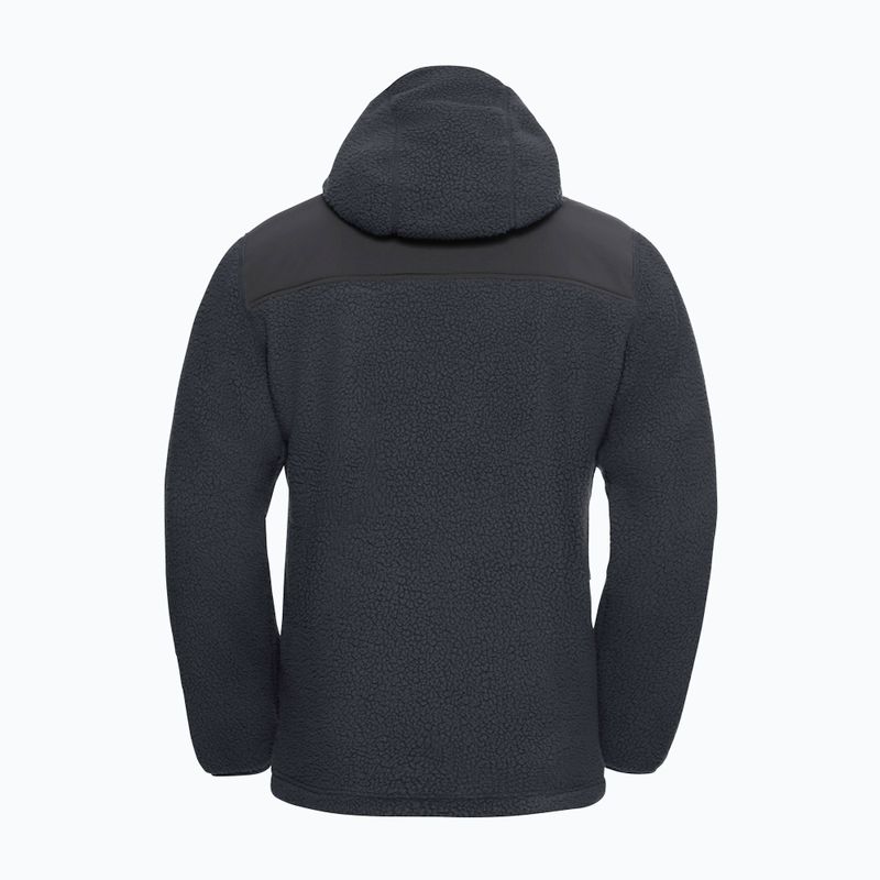 Hanorac pentru bărbați Jack Wolfskin Kammweg Pile Fz phantom 10
