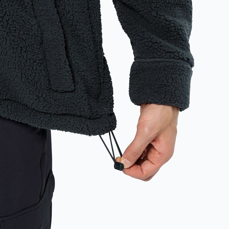 Hanorac pentru bărbați Jack Wolfskin Felslicht Hooded night blue 5