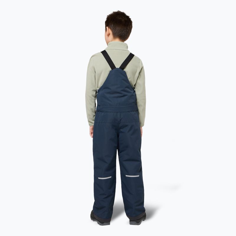 Pantaloni de schi pentru copii Jack Wolfskin Actamic 2L Ins Bib night blue 2