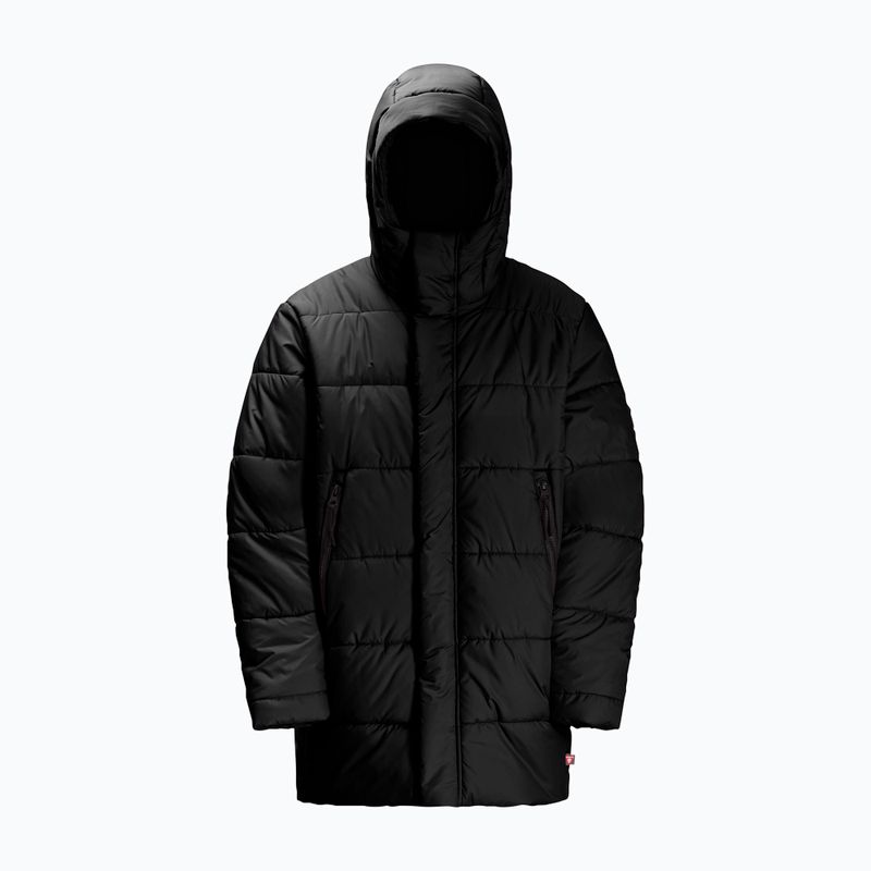 Geacă izolată pentru copii Jack Wolfskin Teen Ins Long granite black 5