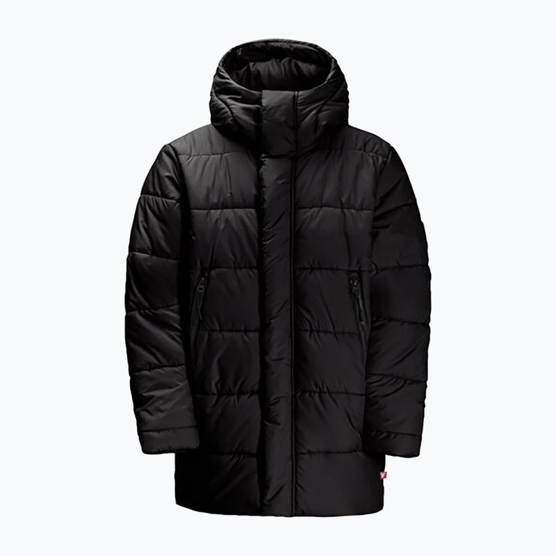 Geacă izolată pentru copii Jack Wolfskin Teen Ins Long granite black 4