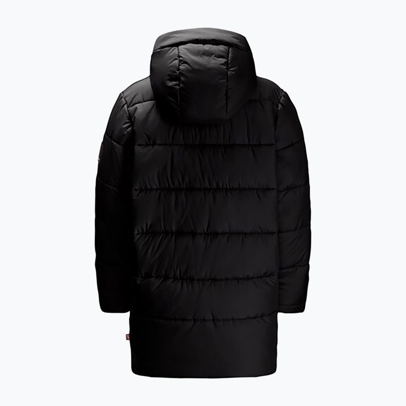 Geacă izolată pentru copii Jack Wolfskin Teen Ins Long granite black 5