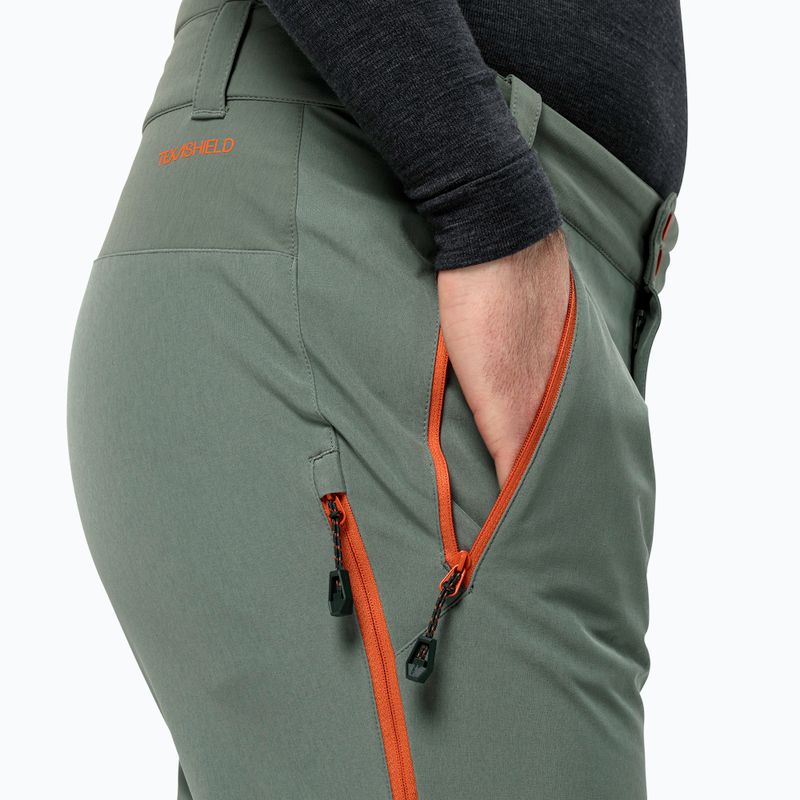 Jack Wolfskin pantaloni de trekking pentru bărbați Alpspitze Tour hedge verde 3